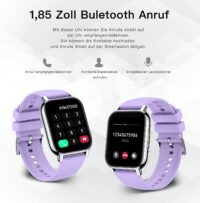 Popglory P66 Smartwatch Rosa Lila